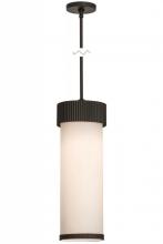 Meyda Green 149255 - 8"W Cilindro Corrugated Pendant