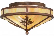  150786 - 16"W Tamarack Flushmount