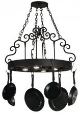 Meyda Green 151752 - 32"W Dior 4 LT Pot Rack