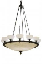 Meyda Green 198020 - 55" Wide Whitesboro Middle School Auditorium Chandelier