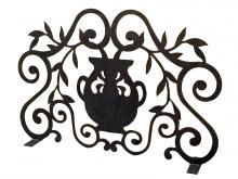  162748 - 42" Wide Urn Fireplace Screen