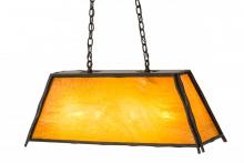 Meyda Green 167544 - 36"L Sticks Oblong Pendant