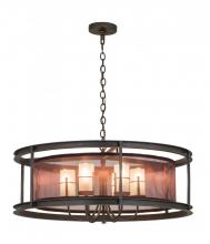 Meyda Green 169088 - 36" Wide Cordoba 6 Light Pendant