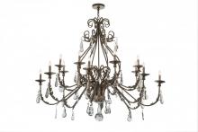 Meyda Green 169173 - 60"W French Elegance 16 LT Chandelier