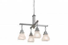 Meyda Green 175992 - 24"W Bungalow 4 LT Chandelier