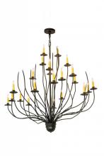 Meyda Green 176032 - 54"W Sycamore 22 LT Chandelier