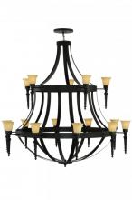 Meyda Green 176601 - 72"W Pontoise 15 LT Chandelier