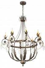 Meyda Green 178081 - 40" Wide Antonia 8 Light Chandelier