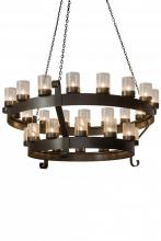 Meyda Green 179362 - 72" Wide Barnstable 30 Light Two Tier Chandelier