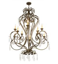 Meyda Green 179688 - 48"W Josephine 10 LT Chandelier