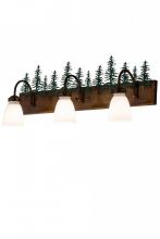 Meyda Green 180396 - 30" Wide Tall Pines 3 Light Vanity