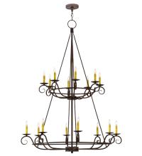 Meyda Green 180961 - 45"W Estrella 16 LT Two Tier Chandelier