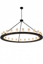 Meyda Green 181386 - 72" Wide Loxley 24 Light Chandelier