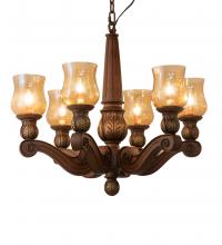 Meyda Green 18983 - 30" Wide Kendall 6 Light Chandelier