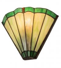 Meyda Green 189865 - 11" Wide Wide Caprice Wall Sconce