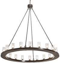 Meyda Green 212201 - 60" Wide Loxley 20 Light Chandelier