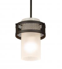 Meyda Green 216797 - 8" Wide Maglia Semplice Mini Pendant