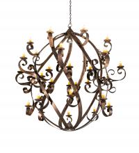 Meyda Green 221488 - 100" Wide Caliope 32 Light Chandelier