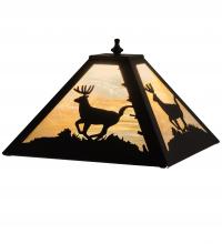 Meyda Green 228146 - 12" Square Deer Shade