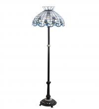 Meyda Green 228513 - 62" High Roseborder Floor Lamp