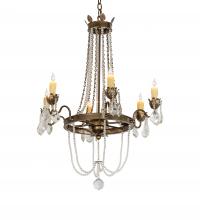 Meyda Green 232504 - 28" Wide Dominique Chandelier