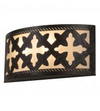 Meyda Green 232907 - 18" Wide Cardiff Wall Sconce