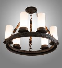 Meyda Green 236458 - 16" Wide Costello Ring 6 Light Chandelier