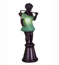 Meyda Green 24092 - 15.5"H Silhouette Bacchus Boy Accent Lamp