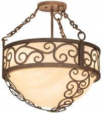 Meyda Green 243696 - 16" Wide Lilliana Inverted Pendant