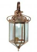 Meyda Green 249601 - 21"W Anza Lantern Wall Sconce