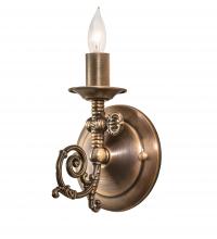 Meyda Green 252549 - 4.5" Wide Gas Reproduction Wall Sconce