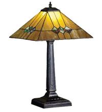 Meyda Green 27855 - 22"H Martini Mission Table Lamp.609