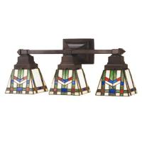 Meyda Green 31248 - 20" Wide Prairie Wheat 3 Light Vanity Light