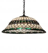 Meyda Green 37303 - 24" Wide Tiffany Roman Pendant