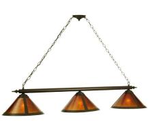 Meyda Green 68232 - 60" Long Sutter 3 Light Island Pendant