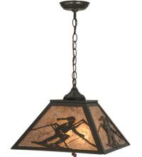 Meyda Green 74104 - 16"Sq Alpine Pendant