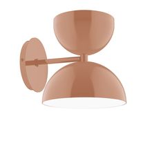 Montclair Light Works SCIX449-19-L10 - 8&#34; Nest LED Wall Sconce, Terracotta