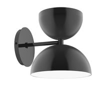 Montclair Light Works SCIX449-41-L10 - 8&#34; Nest LED Wall Sconce, Black