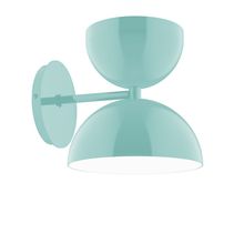 Montclair Light Works SCIX449-48-L10 - 8&#34; Nest LED Wall Sconce, Sea Green