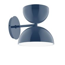 Montclair Light Works SCIX449-50-L10 - 8&#34; Nest LED Wall Sconce, Navy