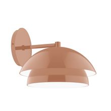 Montclair Light Works SCKX445-19-L10 - 10&#34; Nest LED Wall Sconce, Terracotta