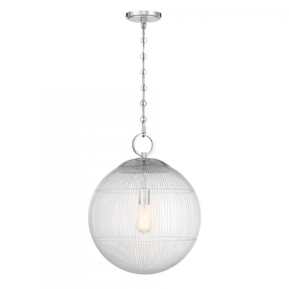 Cabot 1-Light Pendant in Chrome