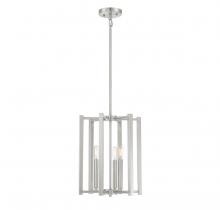  3-7700-3-SN - Benson 3-Light Pendant in Satin Nickel