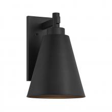  5-806-DS-BK - Ryder 1-Light Outdoor Wall Lantern in Matte Black