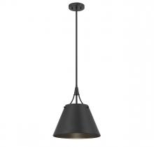  7-4499-1-89 - Willis 1-Light Pendant in Matte Black