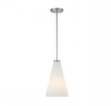  7-8840-1-SN - Bristol 1-Light Pendant in Satin Nickel