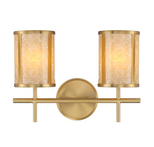 Savoy House 8-2055-2-322 - Camden 2-Light Bathroom Vanity Light in Warm Brass