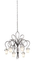 Kalco 4308TO/ANTQ - Tribecca 6 Light Chandelier