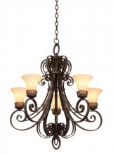 Kalco 5198AC/1339 - Mirabelle 5 Light Chandelier