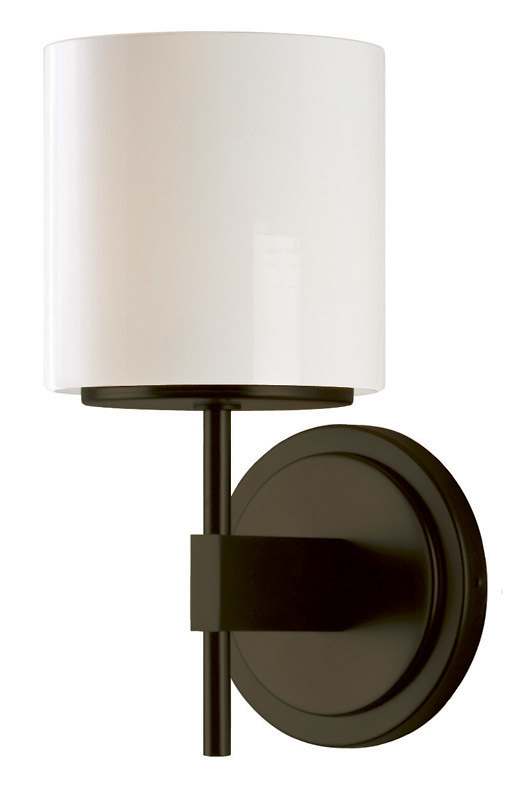 Wall Sconce Lenox 9 Opal Bronze  LED G4 JC 2W